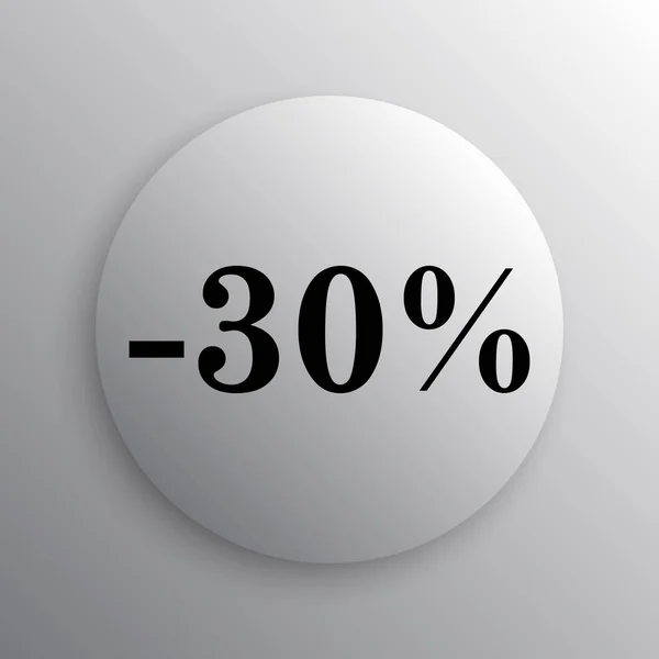 30 percent discount icon — Stock Photo, Image