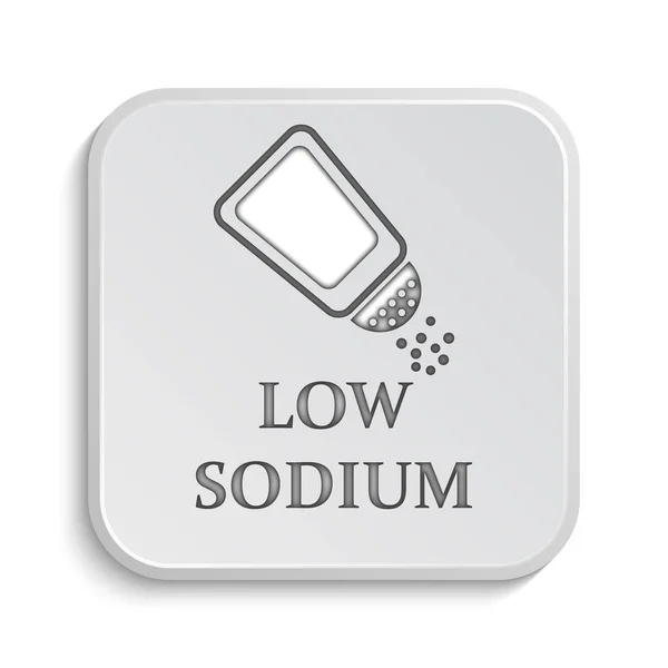 Ikona s nízkým obsahem sodíku — Stock fotografie
