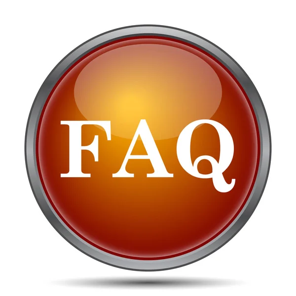 FAQ-pictogram — Stockfoto