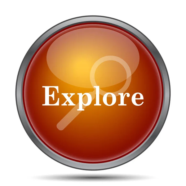 Explore icon — Stock Photo, Image