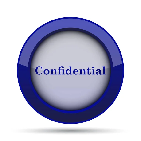 Confidential icon — Stock Photo, Image