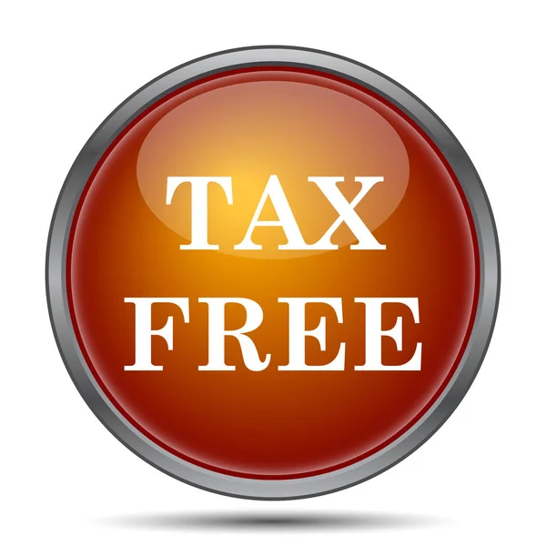 Иконка tax free — стоковое фото