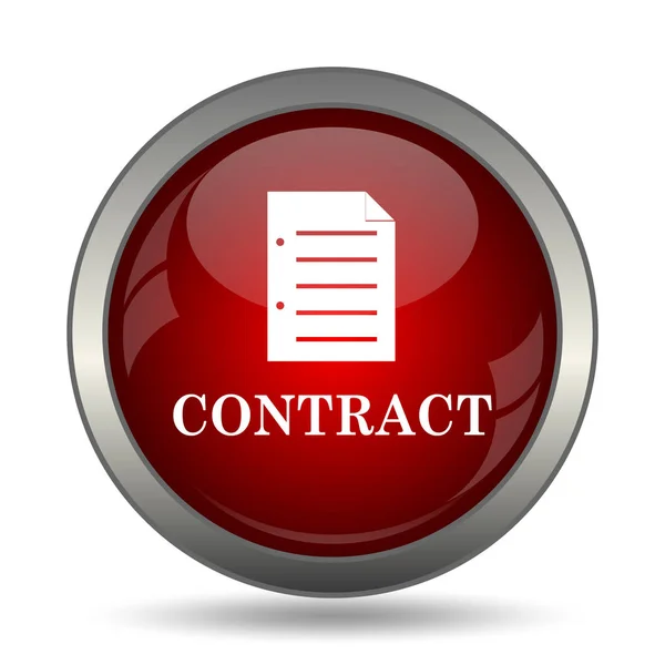 Contract pictogram — Stockfoto