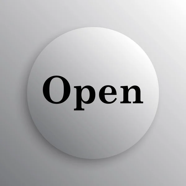 Open icon — Stock Photo, Image