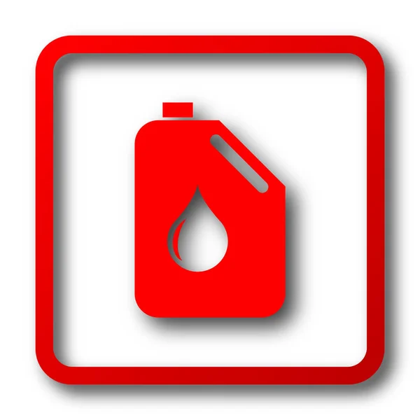 Oil can icon — Stock Photo, Image