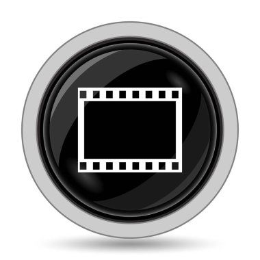 Fotoğraf simge. Beyaz arka plan üzerinde Internet düğmesi