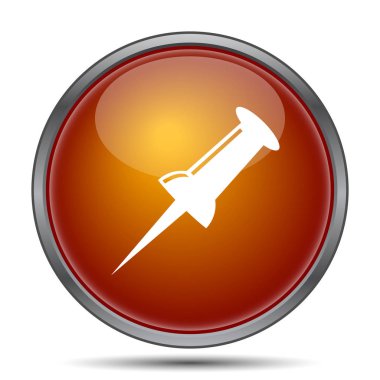 PIN simgesi. Beyaz arka plan üzerinde Internet düğmesi