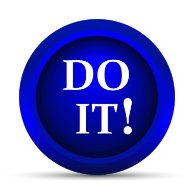 Simge yapmak. Beyaz arka plan üzerinde Internet düğmesi