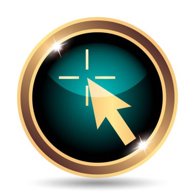 Burada simgesini tıklatın. Beyaz arka plan üzerinde Internet düğmesi