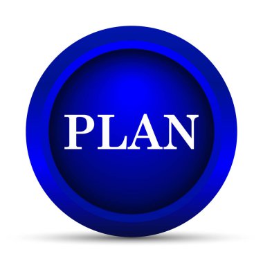 Planı simgesi. Beyaz arka plan üzerinde Internet düğmesi