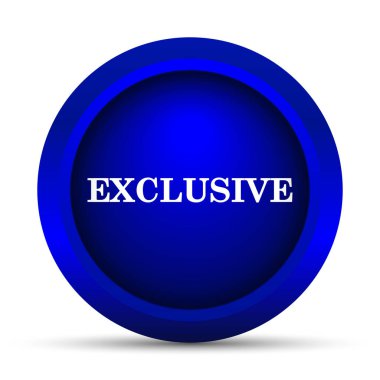 Özel simge. Beyaz arka plan üzerinde Internet düğmesi