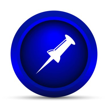 PIN simgesi. Beyaz arka plan üzerinde Internet düğmesi