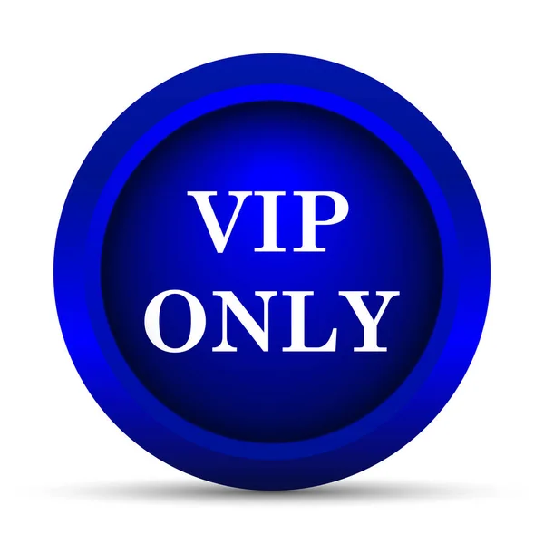 VIP only icon. Internet button on white background