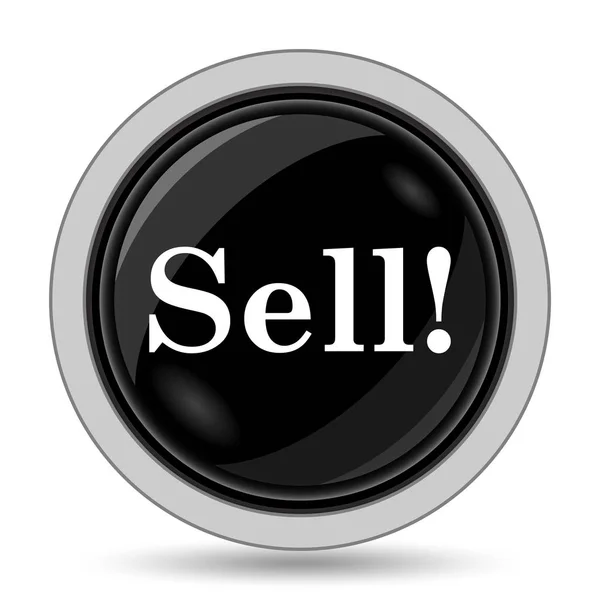 Sell Icon Internet Button White Background — Stock Photo, Image