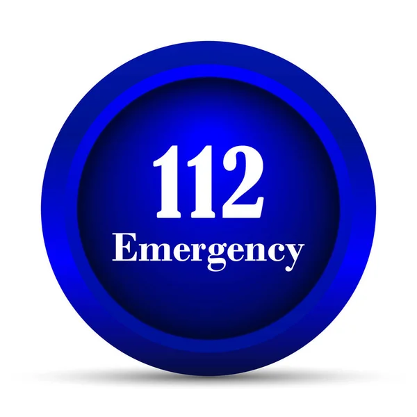 112 Ícone de emergência — Fotografia de Stock