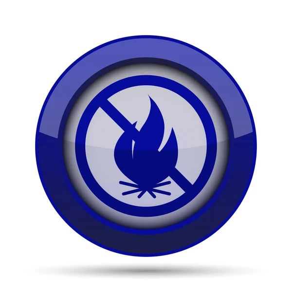 Fire forbidden icon — Stock Photo, Image