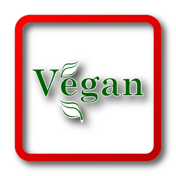 Vegan icon — Stock Photo, Image