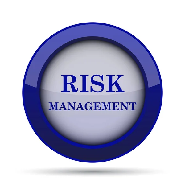 Ikona řízení rizika — Stock fotografie