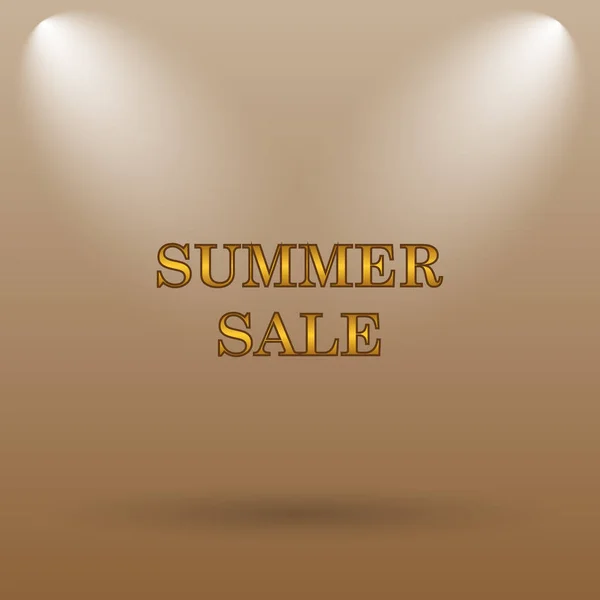 Summer sale icon — Stok fotoğraf