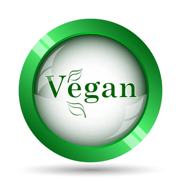 Veganské ikona — Stock fotografie