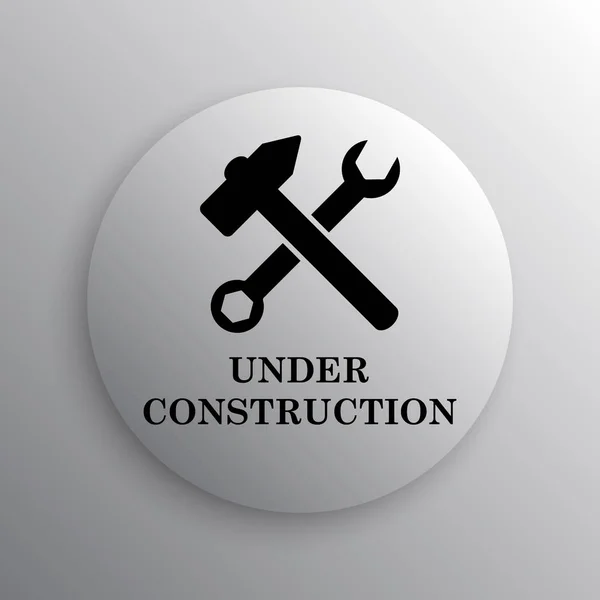 Onder constructie pictogram — Stockfoto