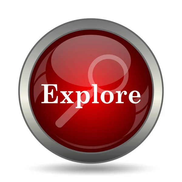 Explore icon — Stock Photo, Image