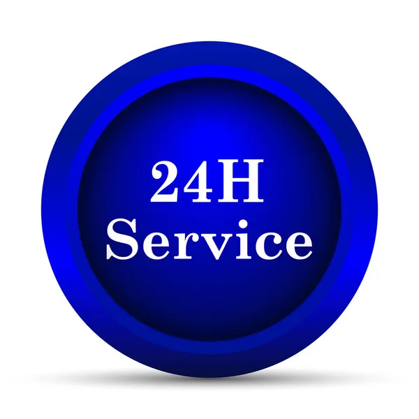 Pictogram van de service 24h — Stockfoto