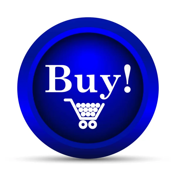Buy Icon Internet Button White Background — Stock Photo, Image