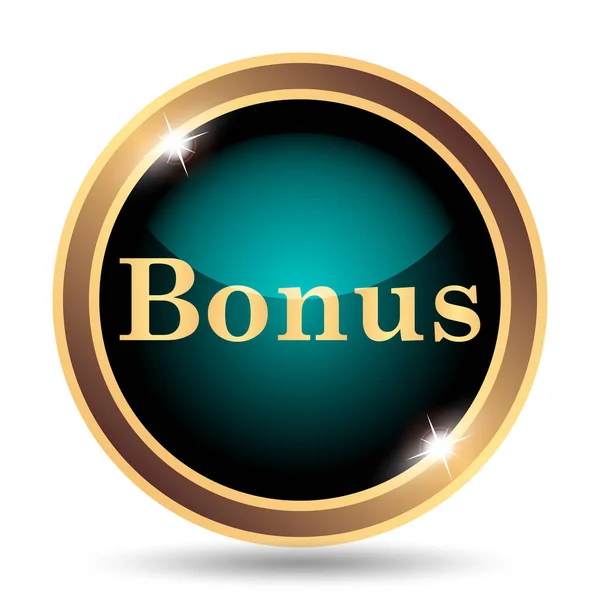 Bonus Icon Internet Button White Background — Stock Photo, Image