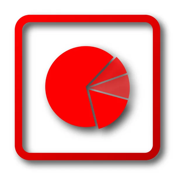 Chart pie icon — Stock Photo, Image