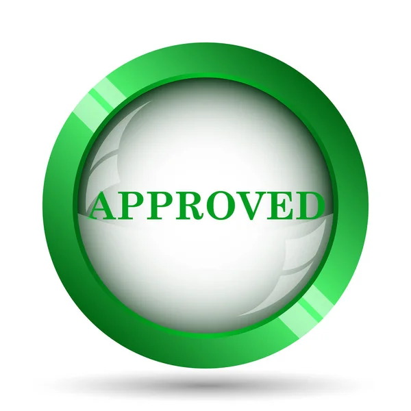 Approved icon — Stock Photo, Image