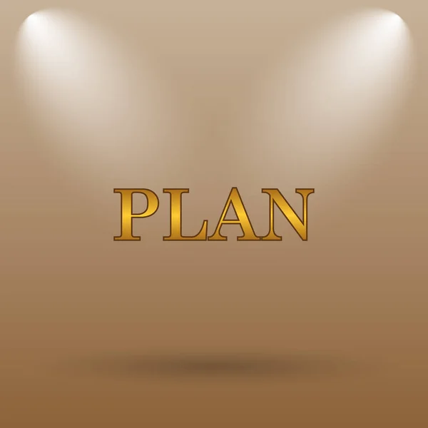 Planu ikona — Zdjęcie stockowe