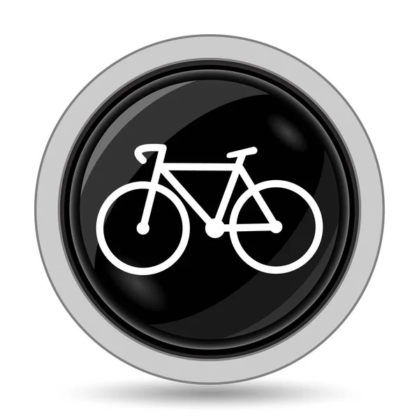 Bicycle Icon Internet Button White Background — Stock Photo, Image