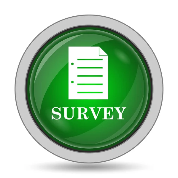 Survey icon — Stock Photo, Image