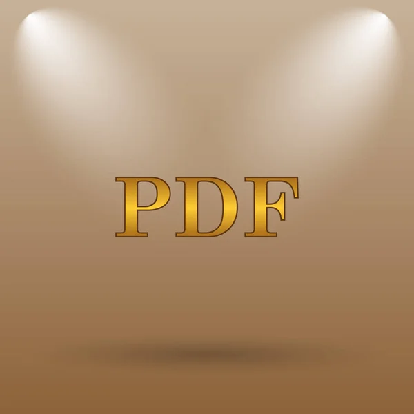 Εικονίδιο Pdf — Φωτογραφία Αρχείου