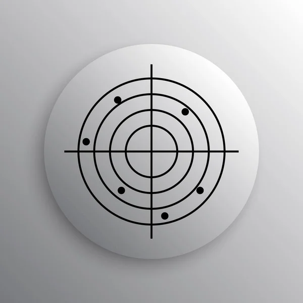 Radar icon — Stock Photo, Image