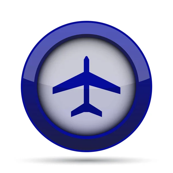 Flugzeug-Ikone — Stockfoto