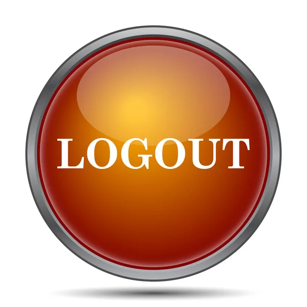 Logout icon — Stock Photo, Image