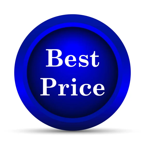 Best Price Icon Internet Button White Background — Stock Photo, Image