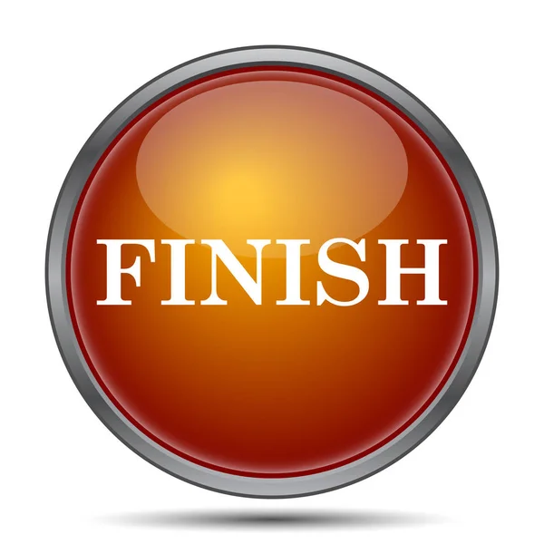 Finish icon — Stock Photo, Image