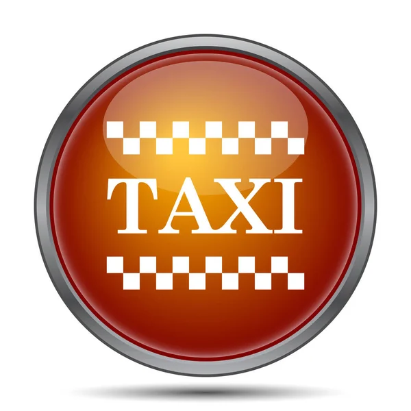 Ikona taxi — Stock fotografie
