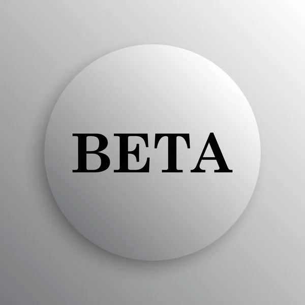 베타 아이콘 — 스톡 사진
