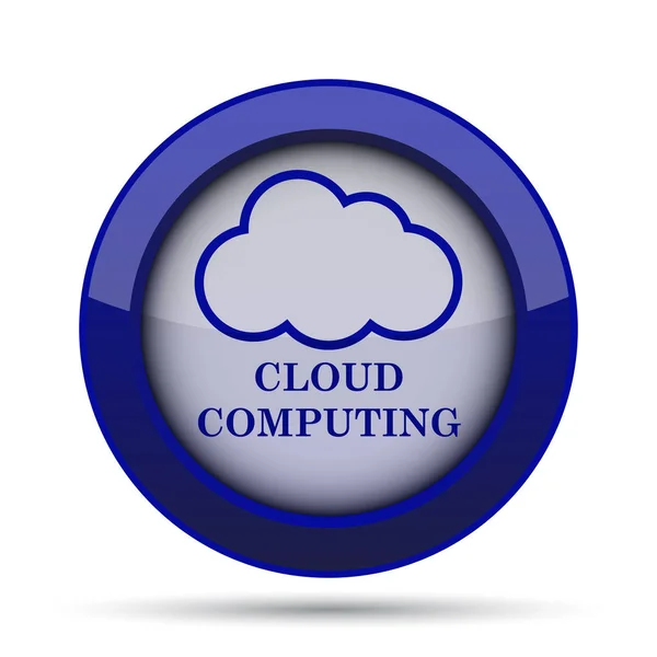 Icona del cloud computing — Foto Stock