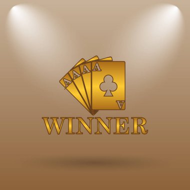 Poker kazanan simgesi