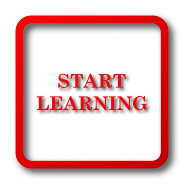 Başlat simgesi bilgi edinin. Beyaz arka plan üzerinde Internet düğmesi