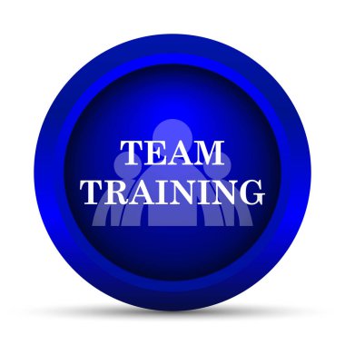 Takım eğitim simgesi. Beyaz arka plan üzerinde Internet düğmesi