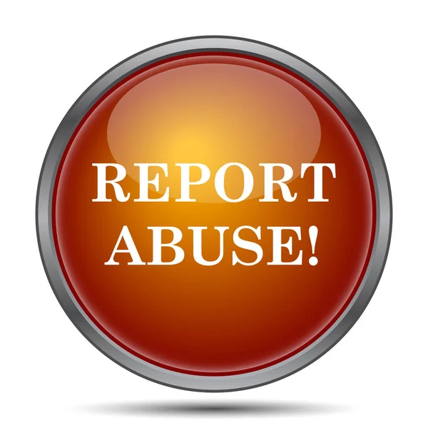 Report abuse icon — Stock Photo, Image