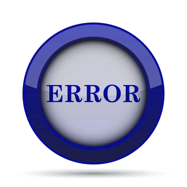 Error icon — Stock Photo, Image