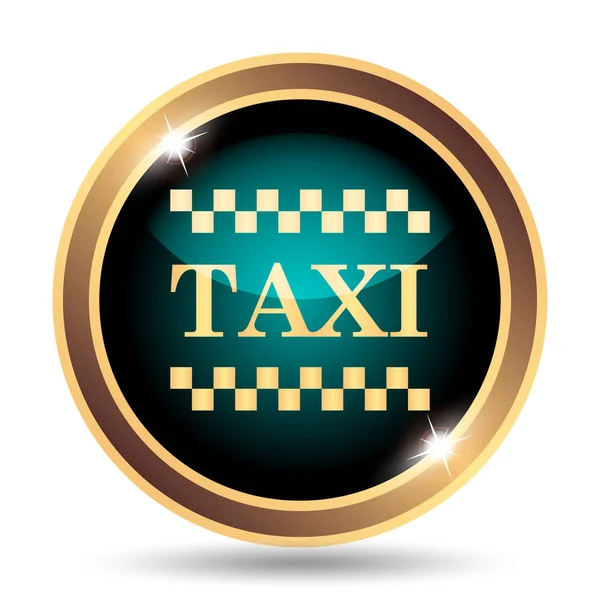 Icona del taxi — Foto Stock