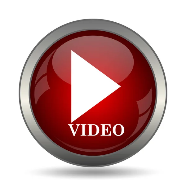 Video play icon — Stock Photo, Image